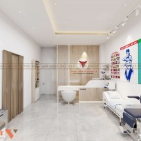 Thiết Kế Phòng Khám Nội Mai Chi Hiện Đại